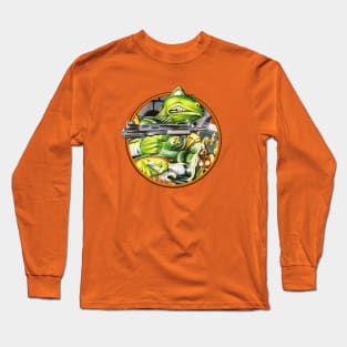 Cosmic Wartoad (Badge) Long Sleeve T-Shirt